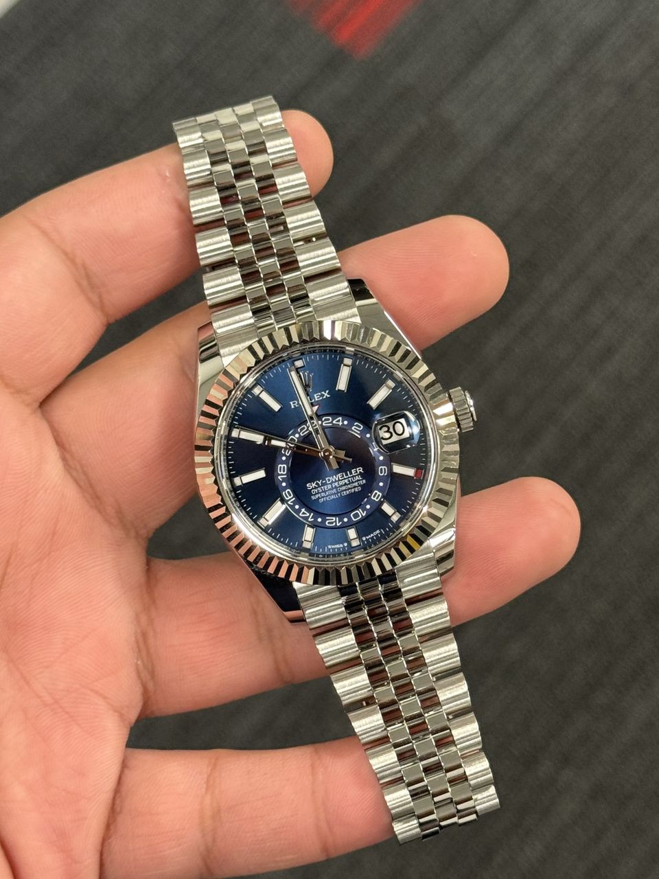 Rolex Sky Dweller 326934 Blue Dial