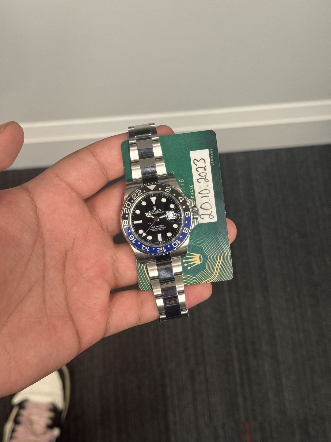 Rolex GMT "Batman" 126710BLNR
