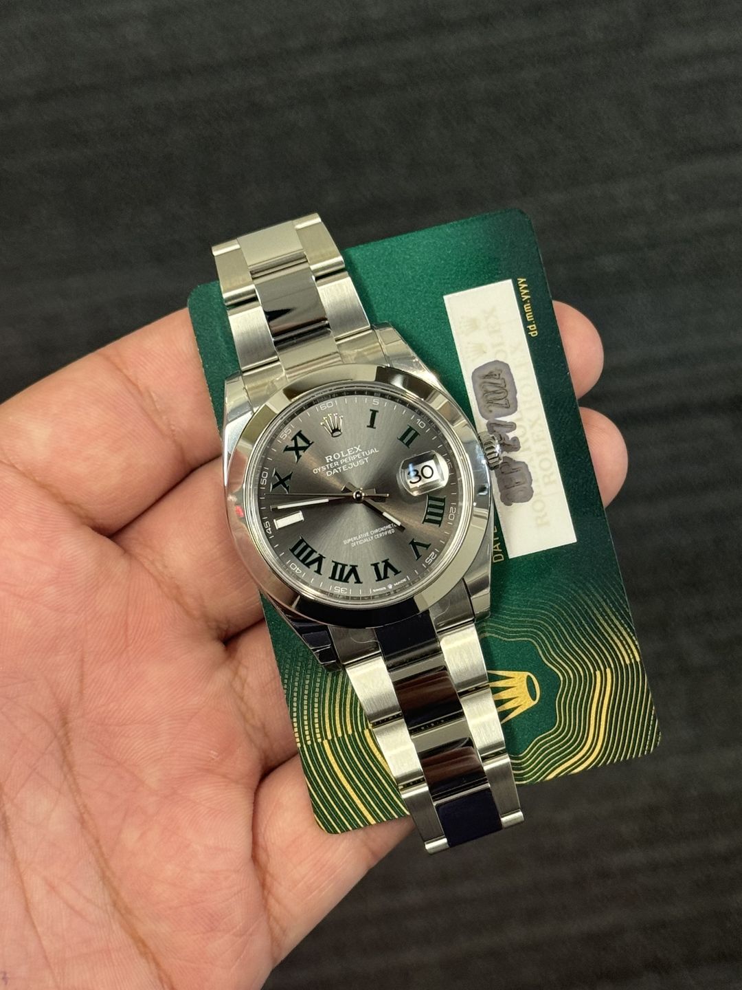 Rolex Datejust Wimbledon 126300