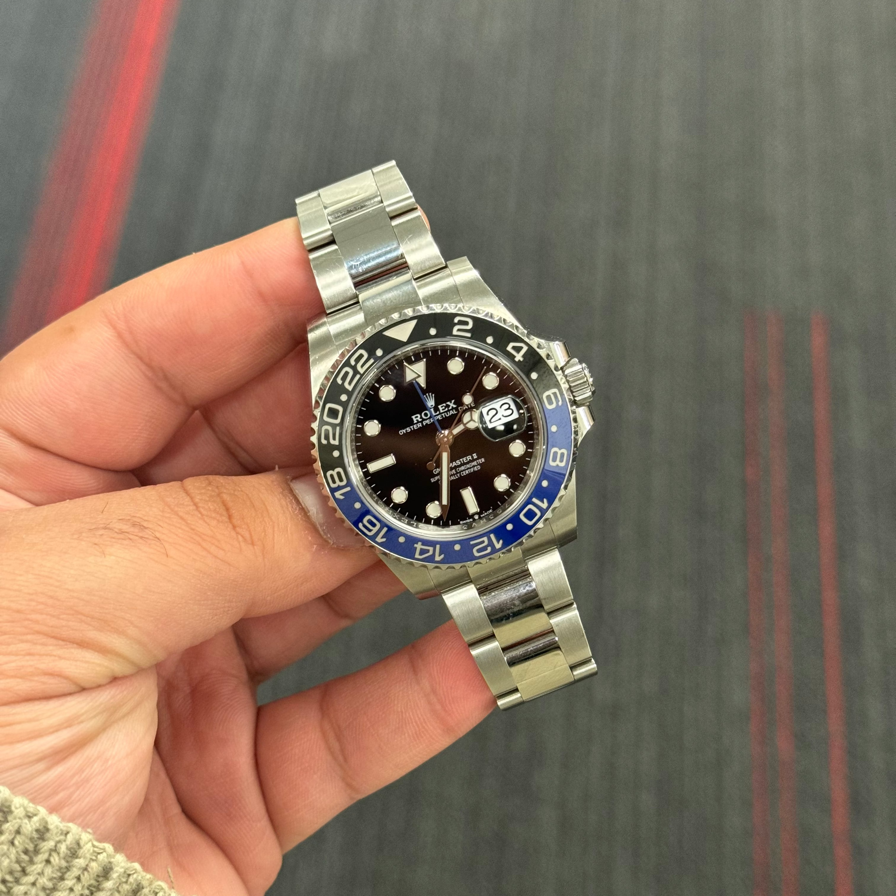 Rolex GMT Batman 126710BLNR