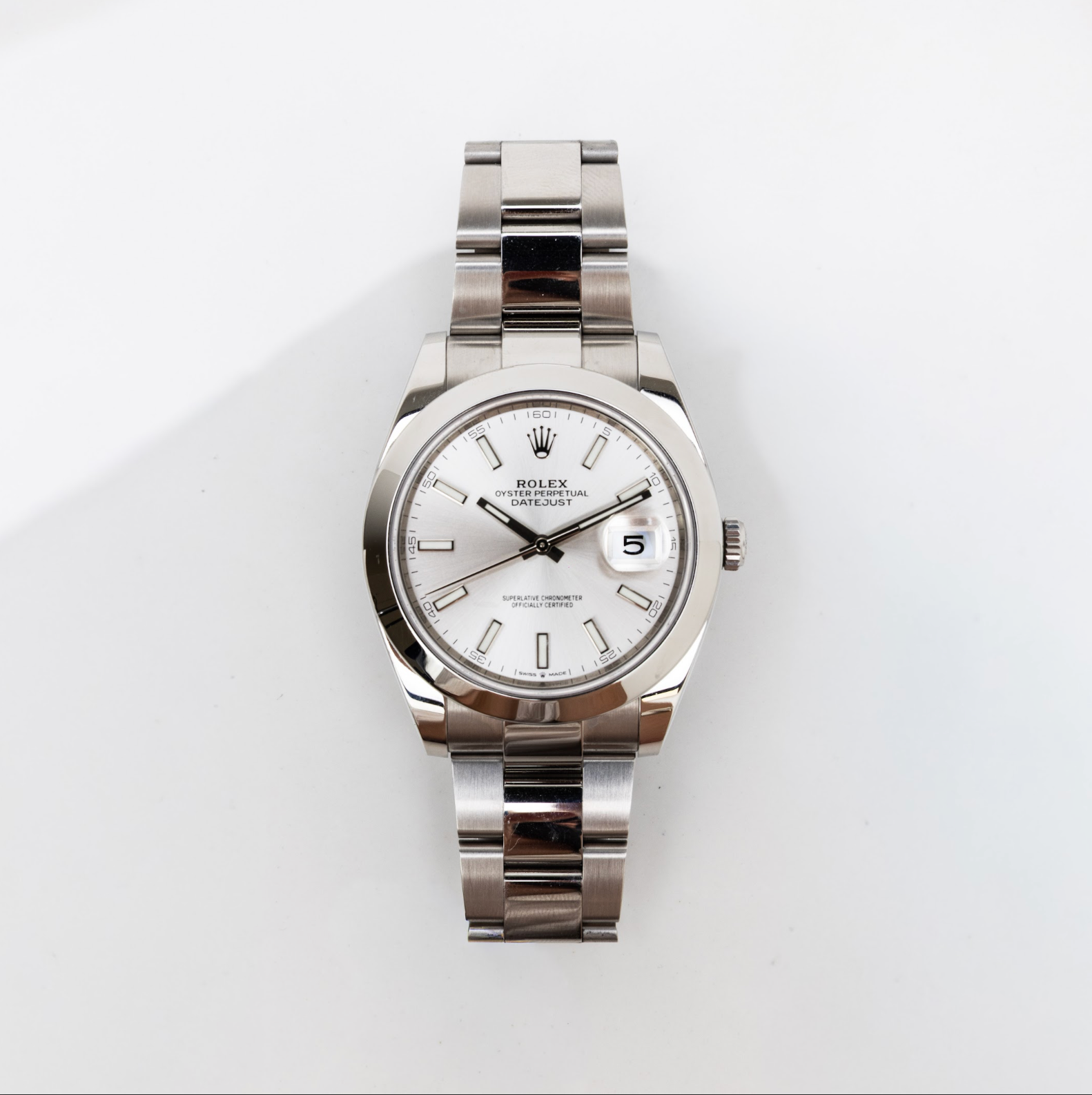 Rolex Datejust - 126200 Silver Dial