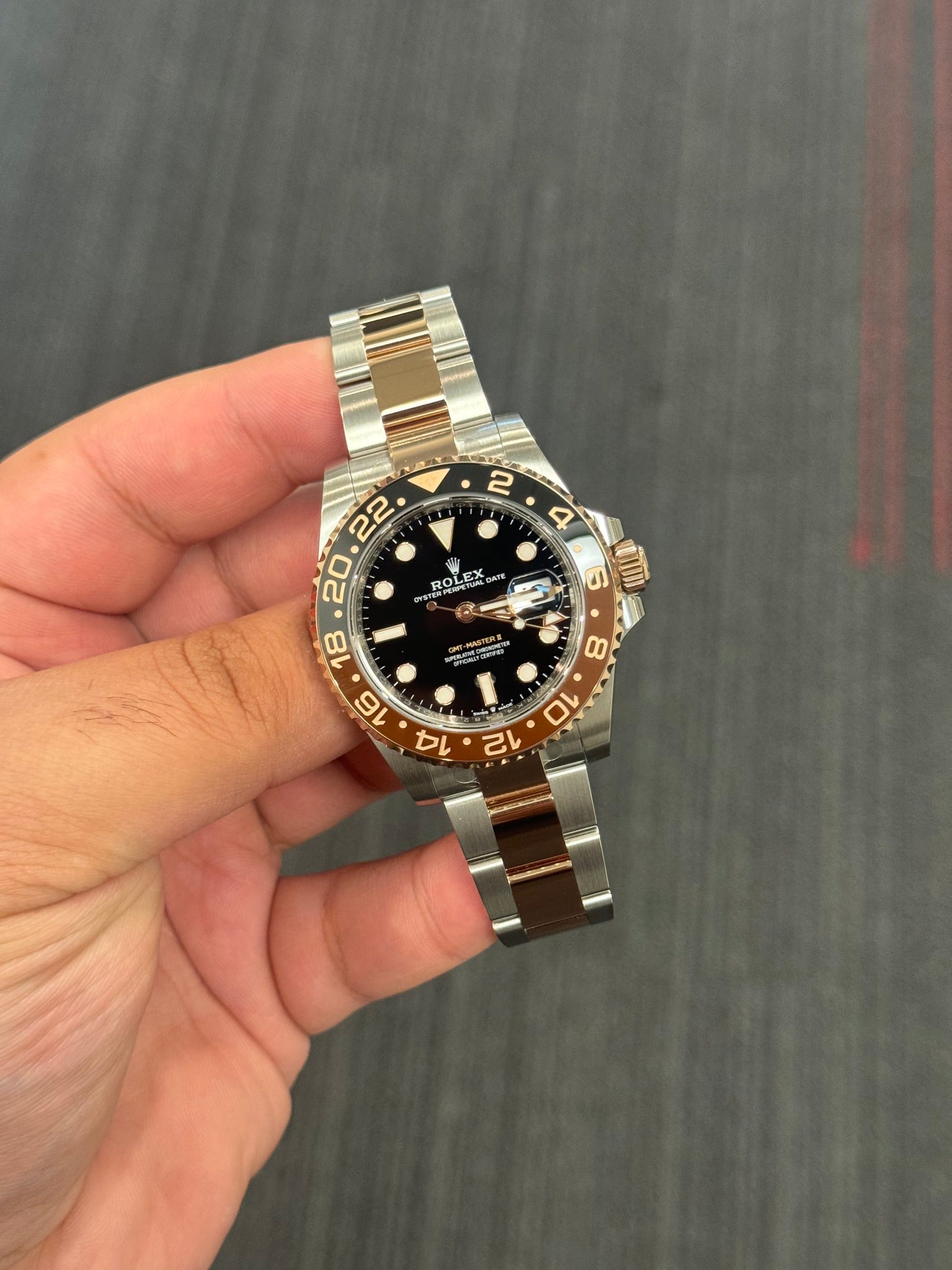 Rolex GMT Rootbeer 126710CHNR